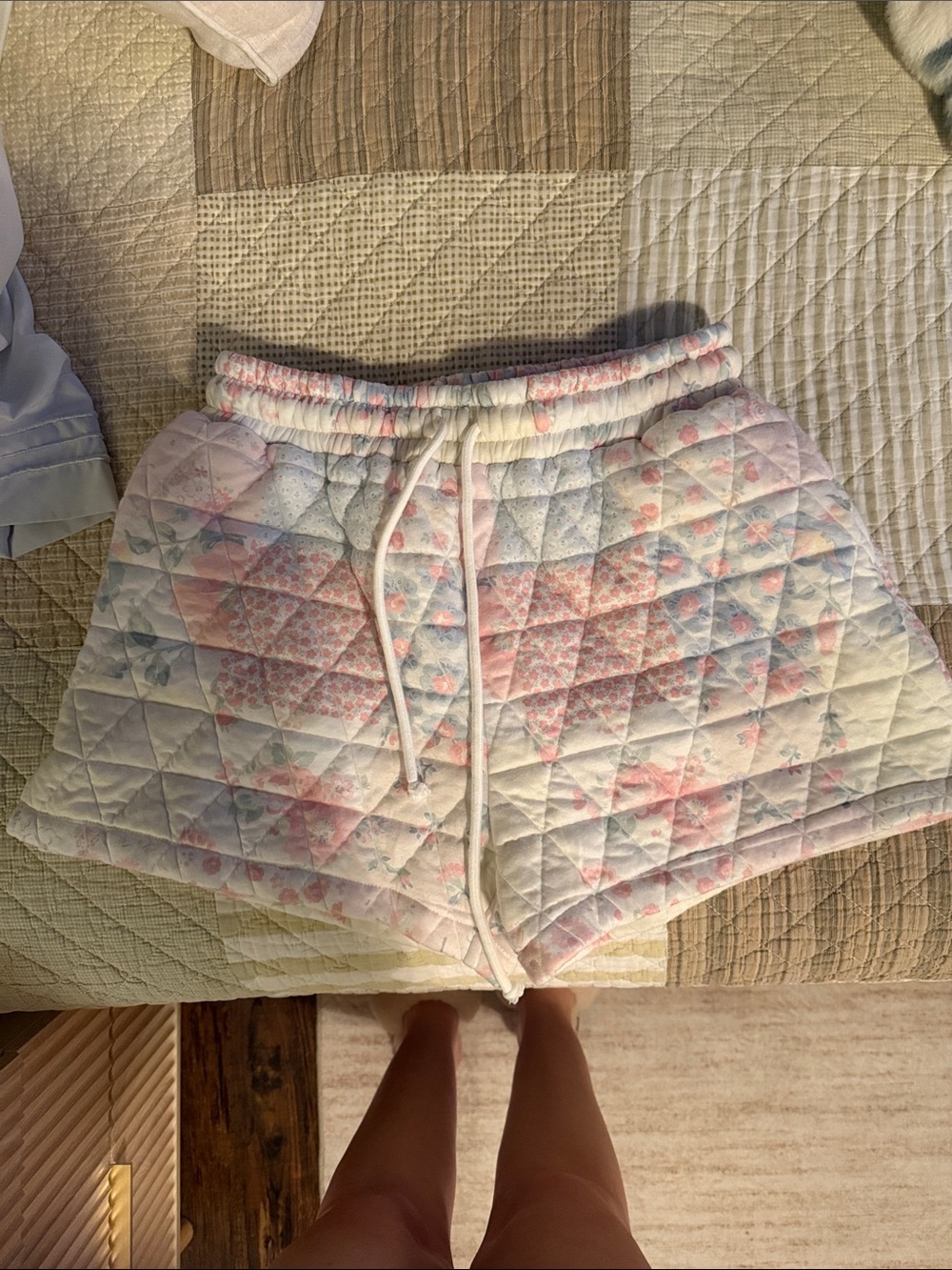 Veveret Quilted Shorts